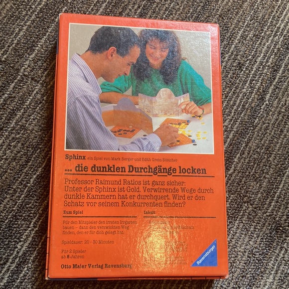 Ravensburger SPHINX German Language Game Ages 8-99 / 2 Player - Picture 3 of 10